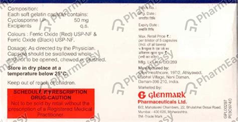 Buy Pasilow 50 MG Capsule (5) Online at Flat 15% OFF | PharmEasy