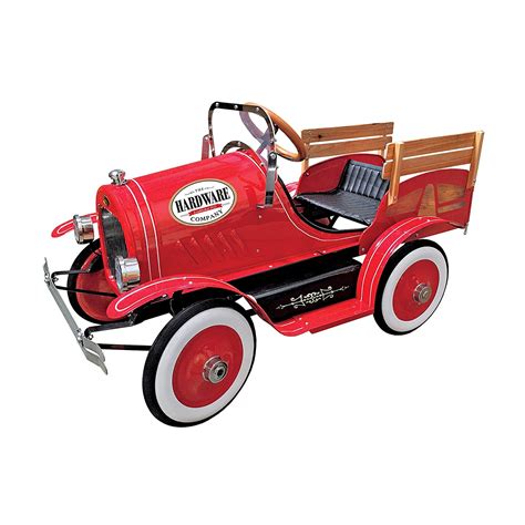 Dexton Kid's Vintage Ride On Delivery Truck, Red : Amazon.in: Toys & Games