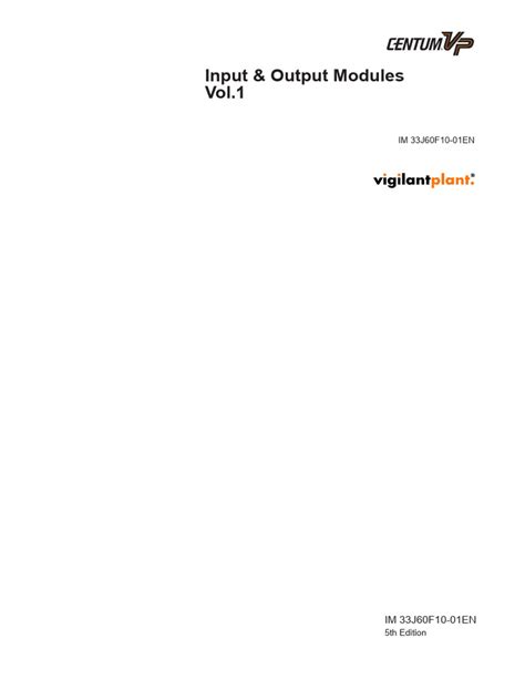 Input Output Modules 的图像结果