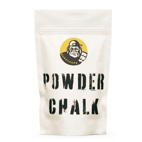 Muscleape Chalk Powder for Superior Grip. 100gm Premium Non Dust Chalk ...
