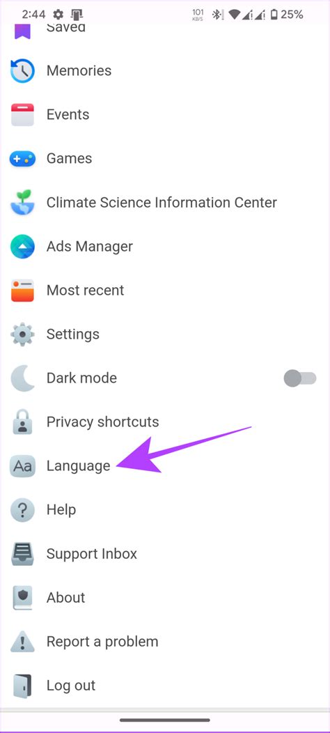 Facebook Language Region Setting 的图像结果