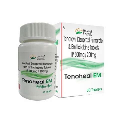 Anti Hiv Medicines - Tenofovir Disoproxil Fumarate & Emtricitabine ...