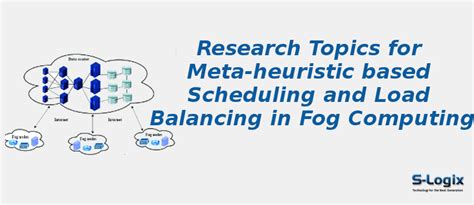 Meta-heuristic based Scheduling and Load Balancing in Fog | S-Logix