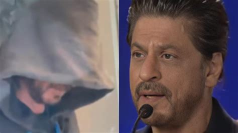 Shah Rukh Khan mobbed outside a clinic in Mumbai, snaps at a fan who ...