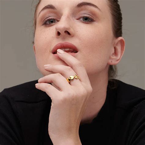 Buy Passion Heart Ring | Gold Plating – PALMONAS