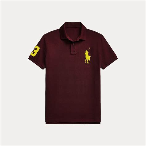 Embroidered Maroon Polo Shirt – Outfit90s