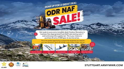 ODR NAF Sale!, Kelley Barracks, Stuttgart, 1 June 2026 | AllEvents
