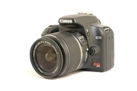 Canon EOS Rebel XS 10.1 MP Digital SLR Camera w/18-55mm Lens Kit 324142 ...