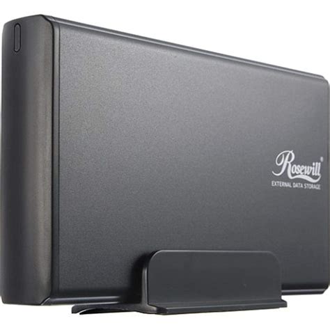 Rosewill RX35-AT-IU BLK Aluminum 3.5-Inch IDE to USB 2.0 External ...