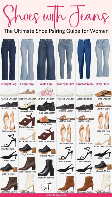 Best Shoes to Wear with Jeans for Women in 2023 | Jeans outfit women ...