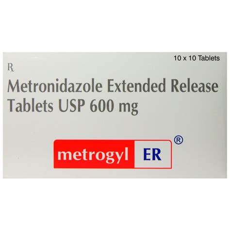 Metrogyl ER Tablet 10's Price, Uses, Side Effects, Composition - Apollo ...