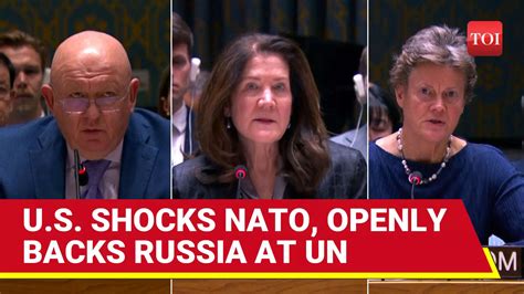 Russia Vs US Allies Showdown At UNSC: Putin's Envoy Attacks Zelensky ...
