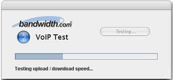 Bandwidth Test 的图像结果