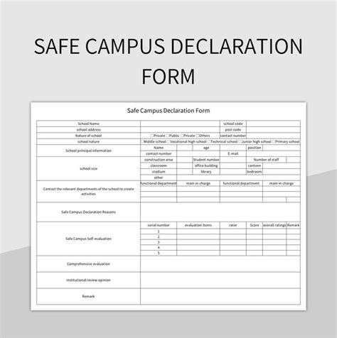 Image result for Complete Hub Declaration Form