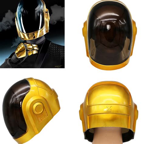Buy Daft Punk Mask Helmet 1:1 Cosplay Props Replica Thomas Bangalter ...