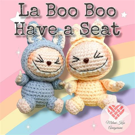 La Boo Boo Have a Seat Amigurumi Pattern - Etsy