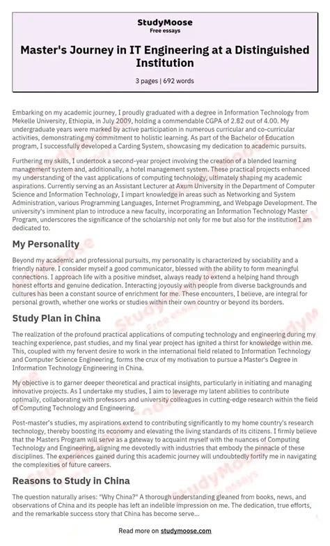 Image result for Graduate Program Essay Sample