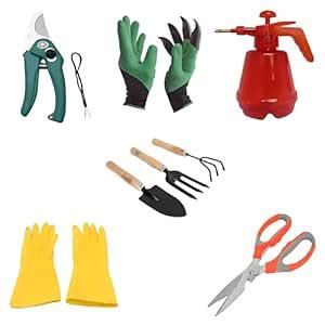 DeoDap Multipurpose Rubber Gloves in Mix Color, Big-Sized Hand ...
