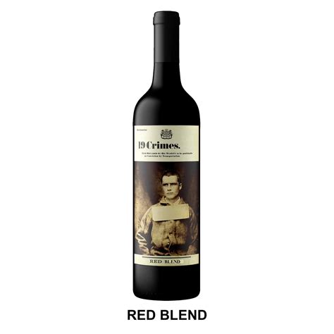 19 Crimes Red Blend – Wine Depot