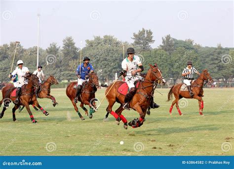 POLO MATCH at JAIPUR POLO GROUND, NEW DELHI Editorial Photography ...