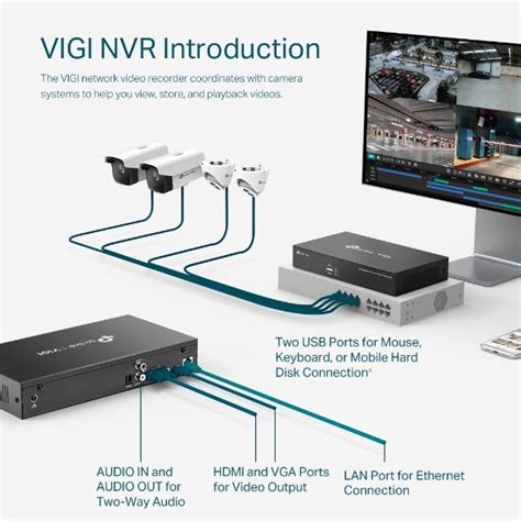 VIGI NVR1008 | VIGI 8 Channel Network Video Recorder | TP-Link India
