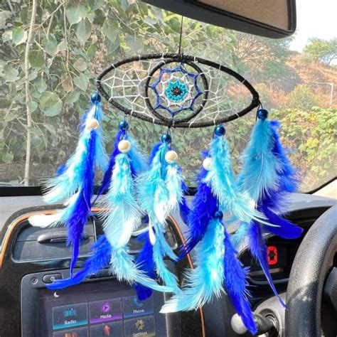 Rooh Dream Catcher~ Turkish Evil Eye Car Hanging Dream Catcher ...