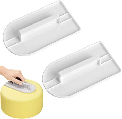 2Pcs Cake Smoother, Icing Smoother, Cake for Fondant Smoother, Cake ...