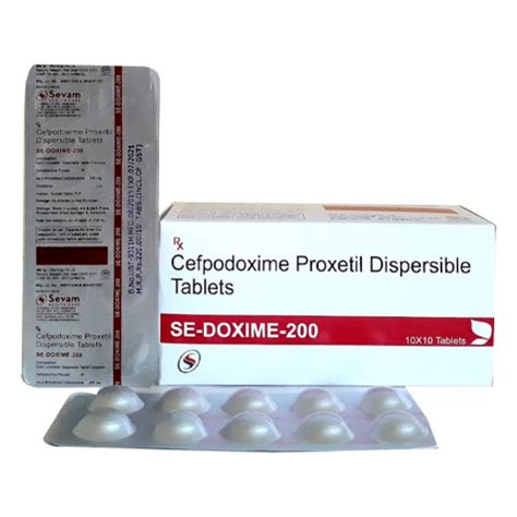 Se doxime 200 - Cefpodoxime Proxetil Dispersible Tablets - Ultra Healthcare