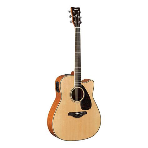 Yamaha FGX820C Cutaway Electro Acoustic Guitar - Natural – BAJAAO.COM