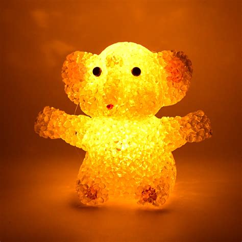 Cartoon Shape Crystal LED Night Light Lamp – Cute Glowing Animal Decor ...
