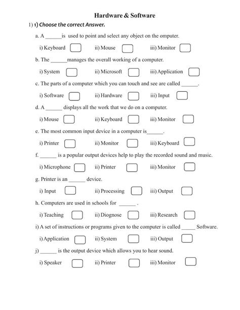 Image result for Hardware and Software Class 3