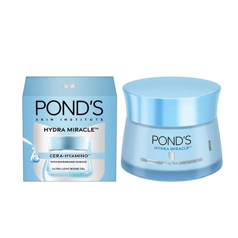 Pond's Ultra Light Biome Gel 50 g | With Cera-Hyamino | 3x skin ...
