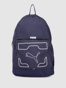 PUMA Maze Brand Logo Backpack 30 L Backpack Navy Blue - Price in India ...