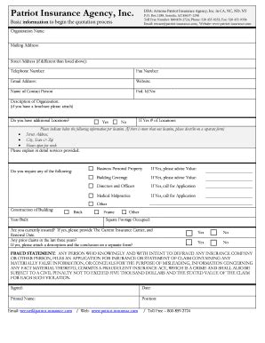 Fillable Online New Business Questionnaire Blank Fax Email Print ...