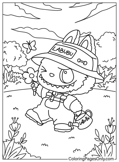 60+ Labubu Coloring Pages - Free Printable PDF & Online Coloring ...