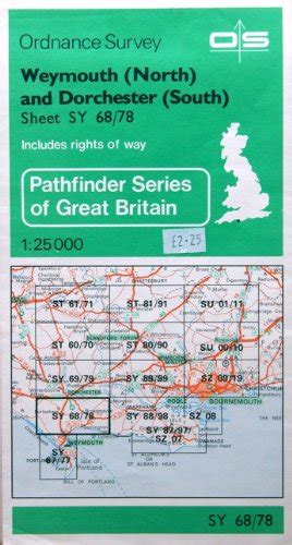 Buy Weymouth (North) and Dorchester (South) (Sheet 1332 (SY68/78 ...