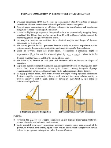 Image result for Dynamic Compaction Procedure