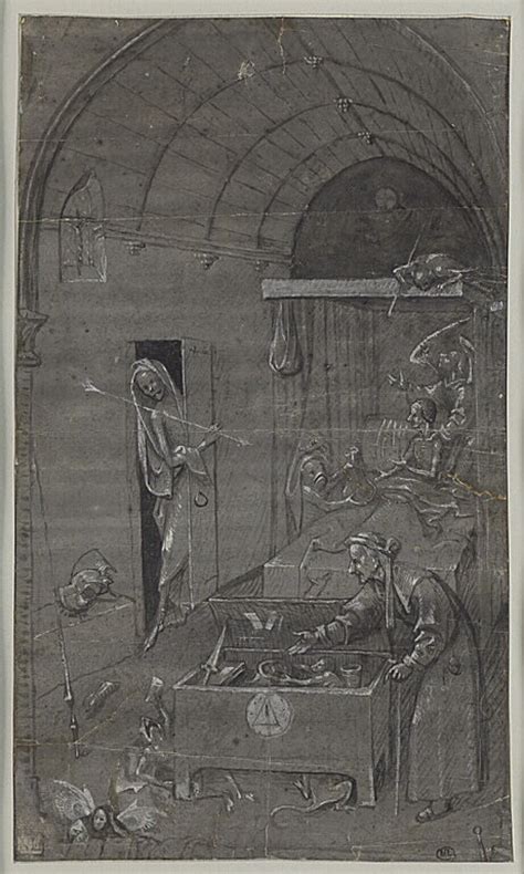 Hieronymus Bosch Death Of The Miser