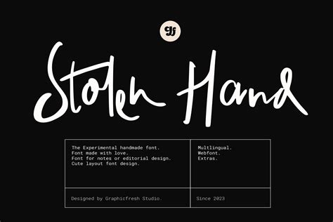 Stolen Hand Font