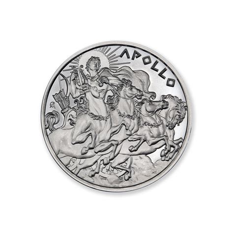 GREEK MYTHOLOGY SERIES – APOLLO – 1 TROY OUNCE – 39MM – Limited Mintage