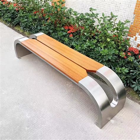 厂家直销 户外休闲椅 公园小区座椅实木 塑木 塑钢 ，铸铁腿 铝腿-阿里巴巴