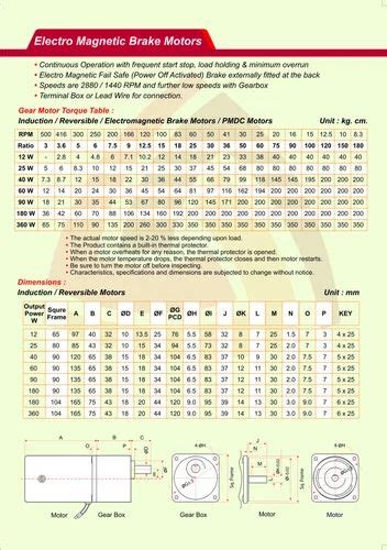 FHP Motors - 15 Watt Induction Gear Motor Service Provider from Pune