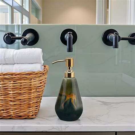 Kraftlik Handicrafts Ceramic Liquid Hand wash Dispenser | Shampoo ...