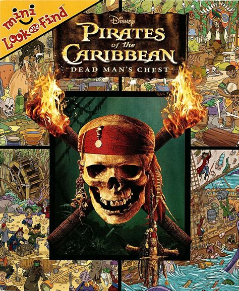 Disney Pirates of the Caribbean Mini Look and Find | Amazon.com.br