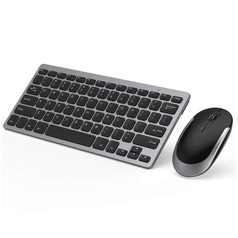 Buy Wireless Keyboard and Mouse, Slim Compact Small Keyboard Mouse ...