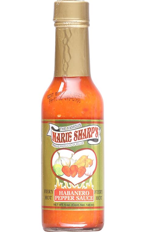 Marie Sharp's Fiery Hot Red Habanero Sauce