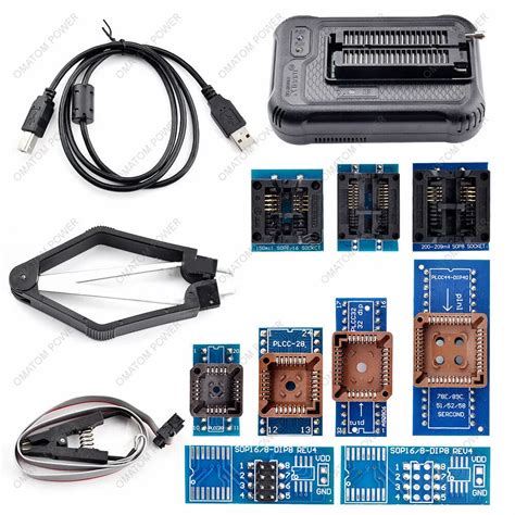 Universal EPROM Programmer - T48 Universal Programmer With 10 Adapters ...