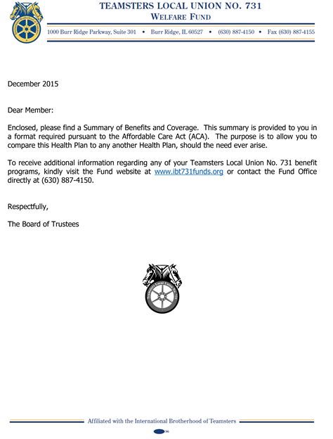 Teamsters Local 731 Health Welfare and Pension Fund