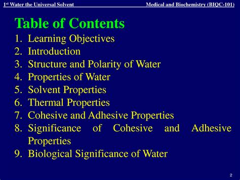 SOLUTION: Water the universal solvent l1 - Studypool - Worksheets Library