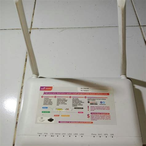 Jual zte zxhn f670l gpon ont 2,4ghz ssid, 5ghz ssid - Jakarta Selatan ...